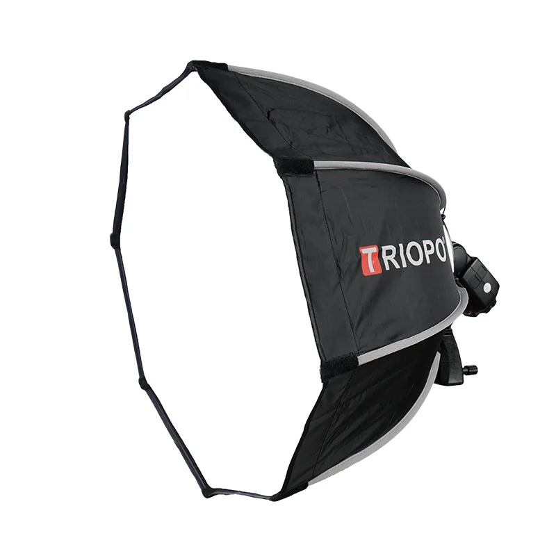 

TRIOPO KS90 90cm Photo Octagon Umbrella Light Softbox with handle For Godox V860II TT600 photography studio accessories soft Box