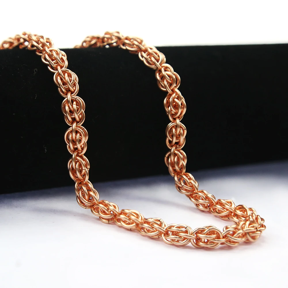 

High Quality Sweat Pea Chainmail Necklace Chain For Jewelry Making