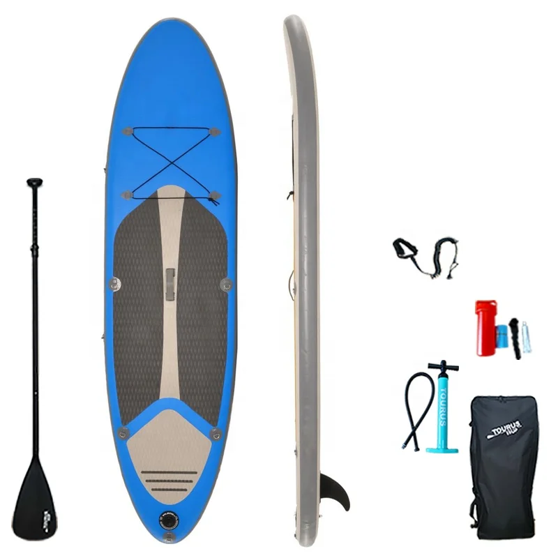 Tourus Factory 11ft Blow Up Stand Up Paddle Board Plastic Paddle Board