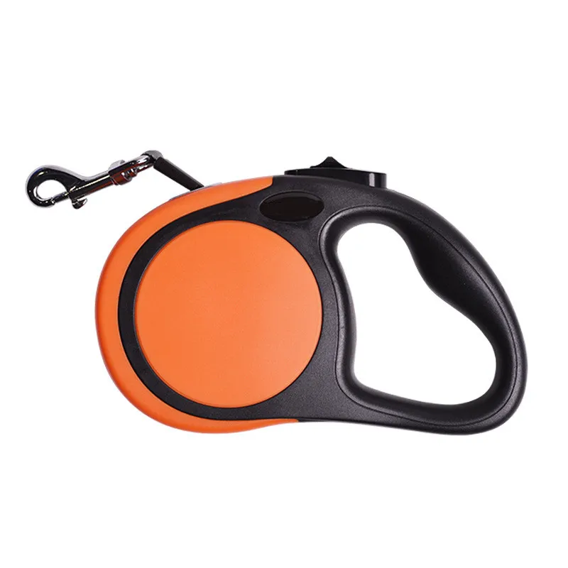

Amazon hot selling Advanced Luxury Nylon Auto pet leash Durable Heavy Duty Retractable dog leash, Red/orange/blue/grey