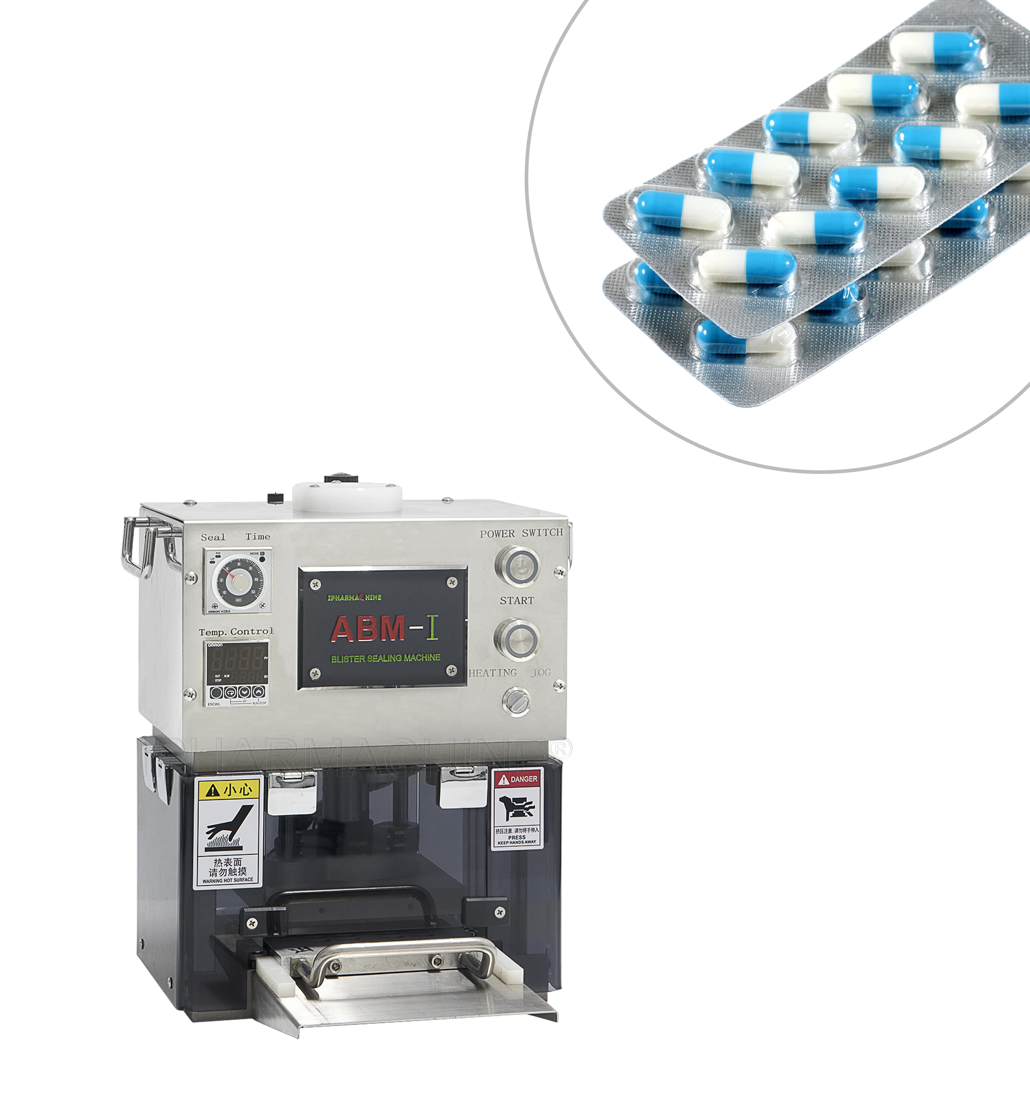 
ABM I Pneumatic Mini Capsule Blister Packaging Machine For Tablets  (62275104151)