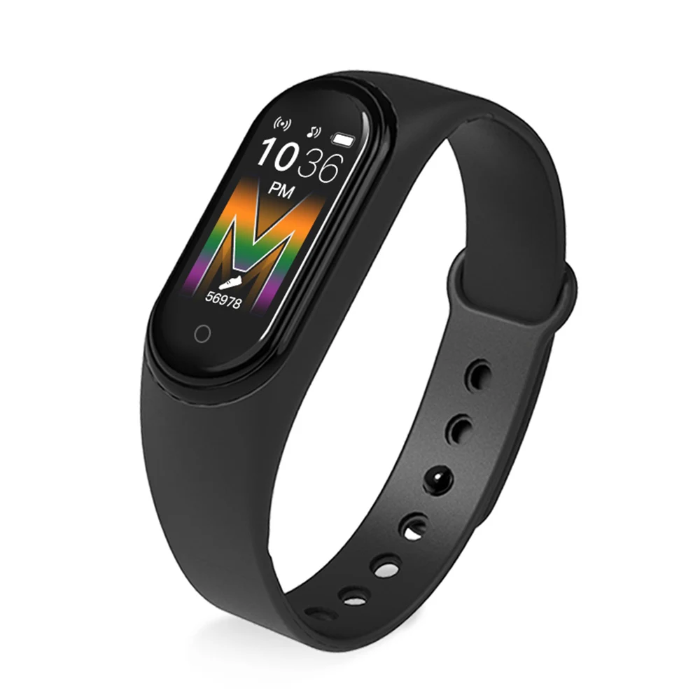 

New product M5 smart watch Hot Sale Music Play BT Call Fitness Tracker Band MI 5 Heart Rate Smart Bracelet Smartwatch M5