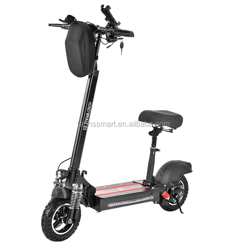 Germany warehouse stock free shipping big power dual suspension 48V 600W Magnesium E scooter with seat