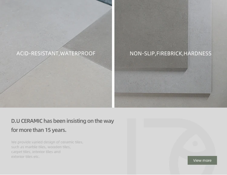 living room floor tiles grey glazed flooring price 600x600mm Light gray non-slip Rustic porcelain tile