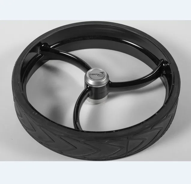 

Wheels of Golf Trolley, Black