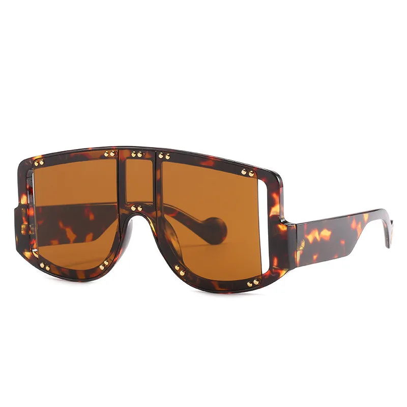 

Shades Fashionable Glasses Leopard Luxury Sun Women Trendy Gradient Sunglasses 2021