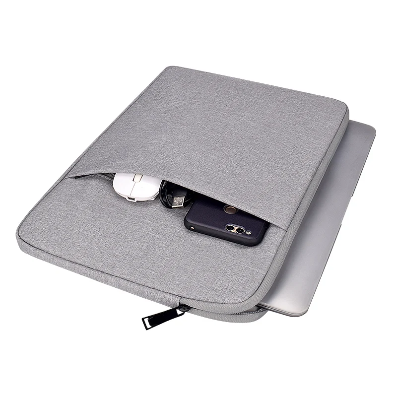 

Accesorios de laptop felt tablet protective cover case sleeves bag 1345.6 inch for xiaomi notebook air pro business clutch bag, 5 colors