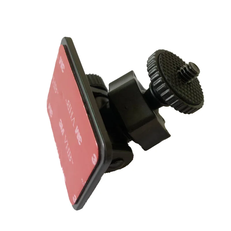 
Move back and forth rotation 360 swivel camera mount car bracket with 3M vhb sticky base for dvr camera  (62320541469)