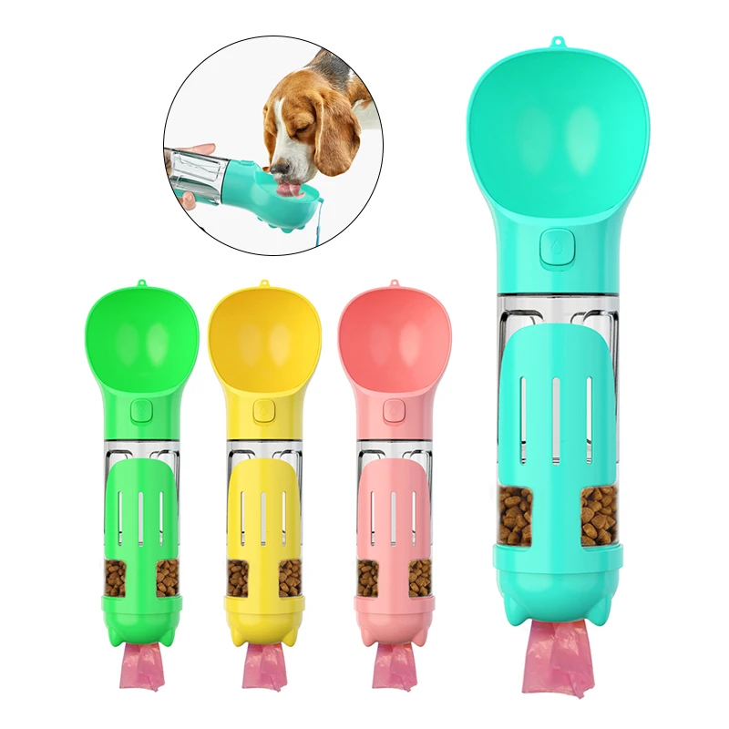 

New Arrival Portable Pet Travel Dispenser Leak Proof Outdoor Hiking Dog Puppy Water Bottle, Blue,pink,yellow,green