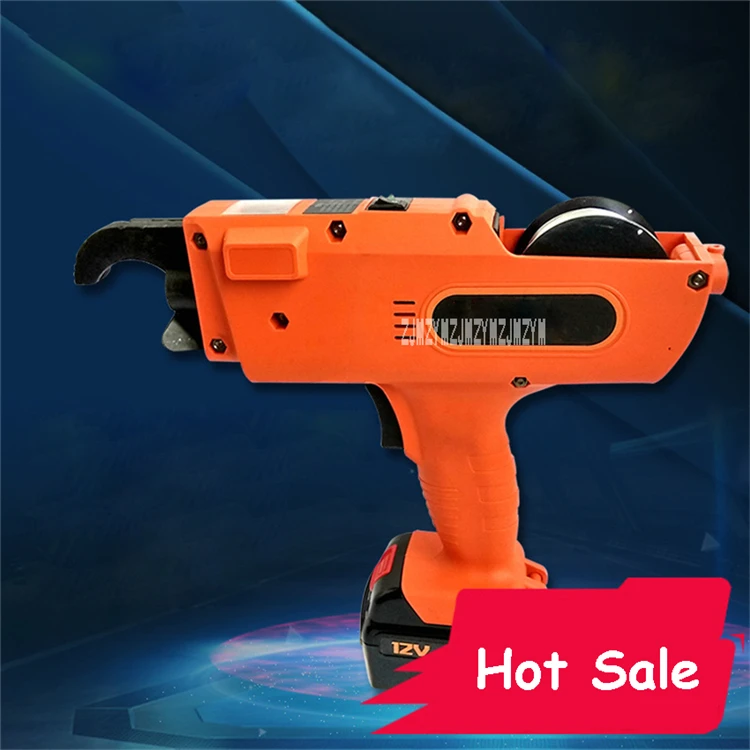 
DLV6811 Automatic Rebar Tying Tools Portable Steel Bar Binding Machine 6-25mm Rebar Tying Machine , Double Battery12V(No:FC2064) 