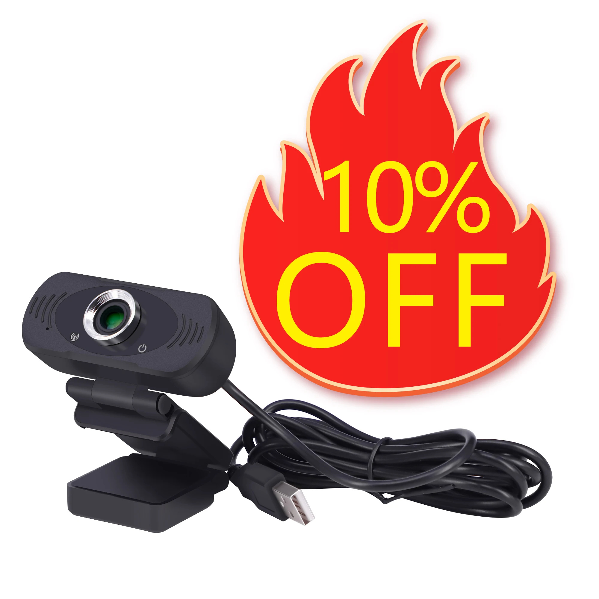 

2021 Hot Sell Webcam Full HD PC Laptop Computer webcam with microphone USB 2.0 web camera 1080P