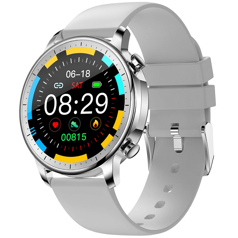 

2022 Outstanding Design Waterproof Answer Phone Call Music HD Large Round Screen Display Touch Android Smart Watch V23