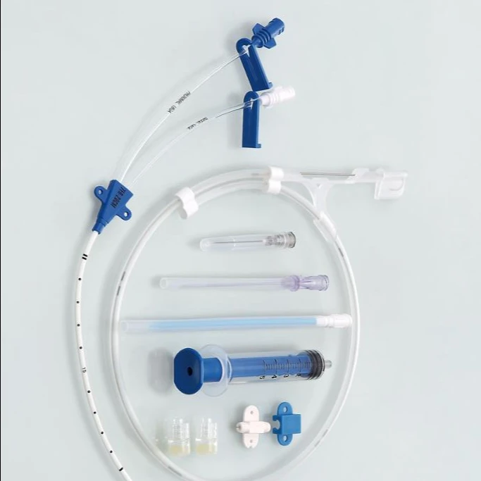 
MoFoLo Medical Pigtail Double Lumen Central Venous Stent Catheter Kit CE/ISO 