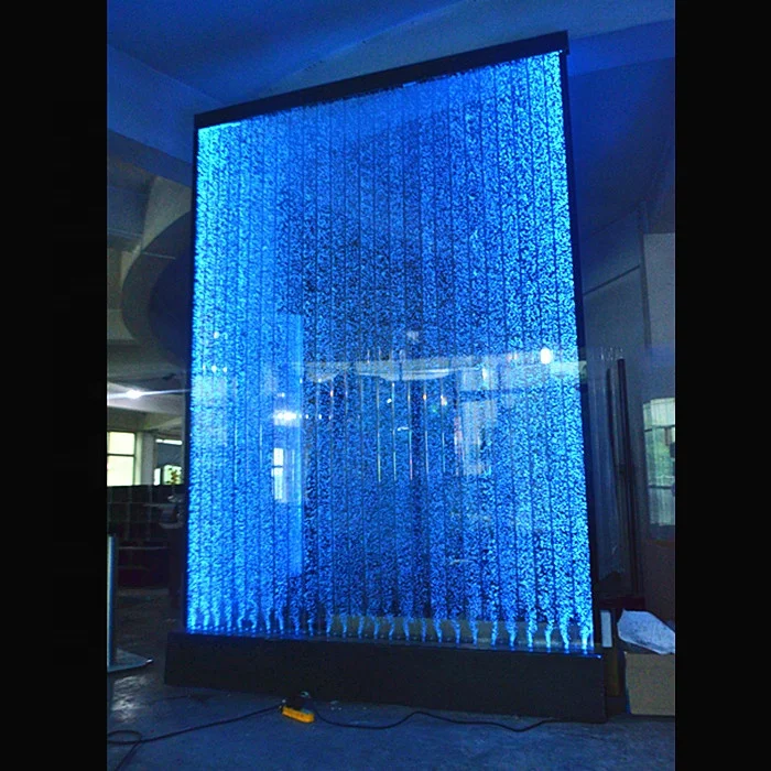 

Digital Control LED water bubble wall , Computer Programme Dancing LED Bubble, 16 colors changing