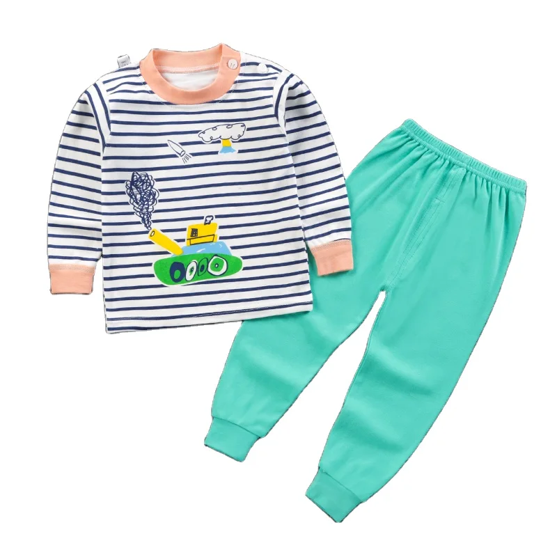 

2020 autumn children's underwear set pure cotton boys and girls autumn pants baby clothes, Pink