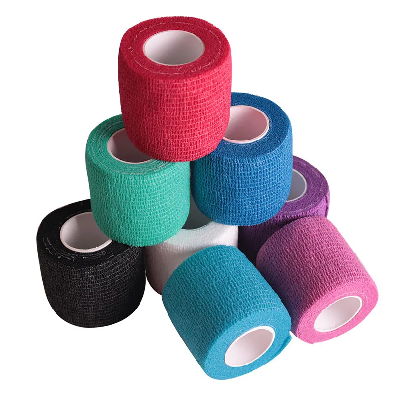 

Sports Fitness Compression Fixed Free Winding Elastic Color Sports Bandage
