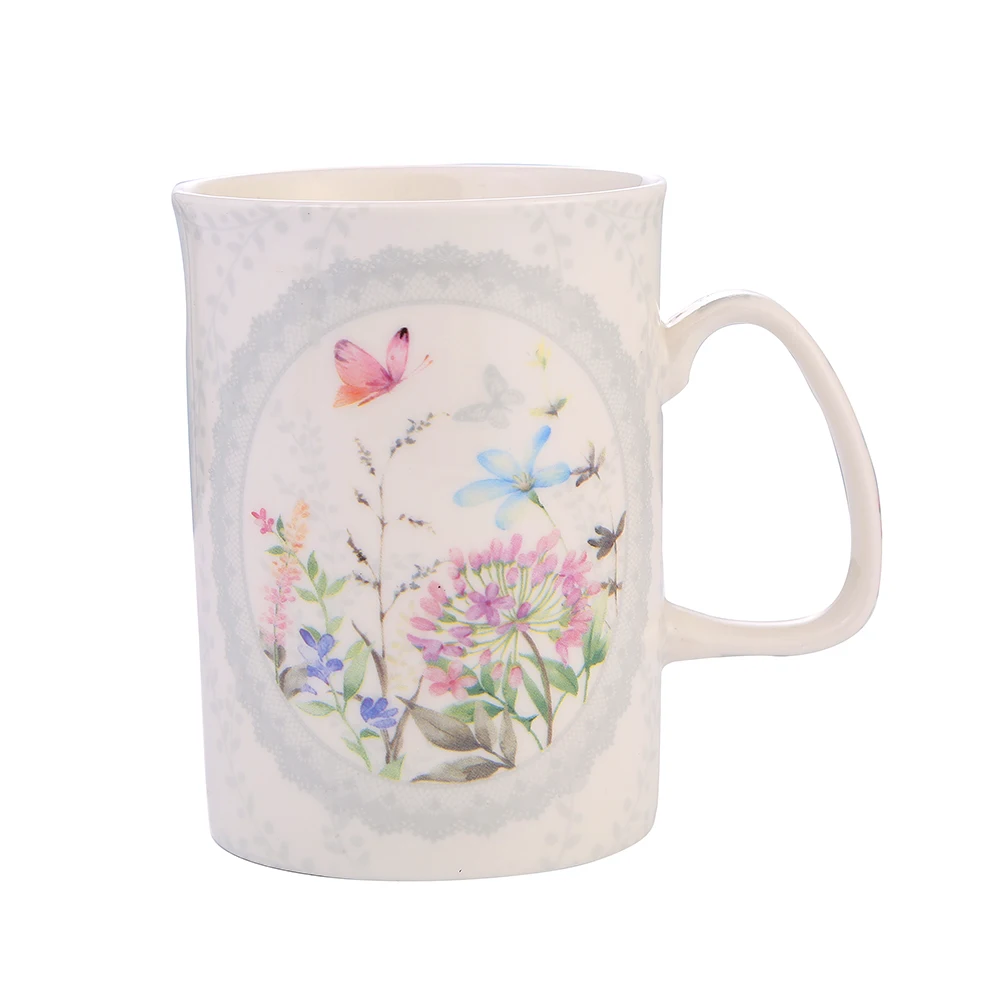 

OEM 350ml Cheap Price Branded Personalized Ceramic Travel Mugs, 4 color mixed