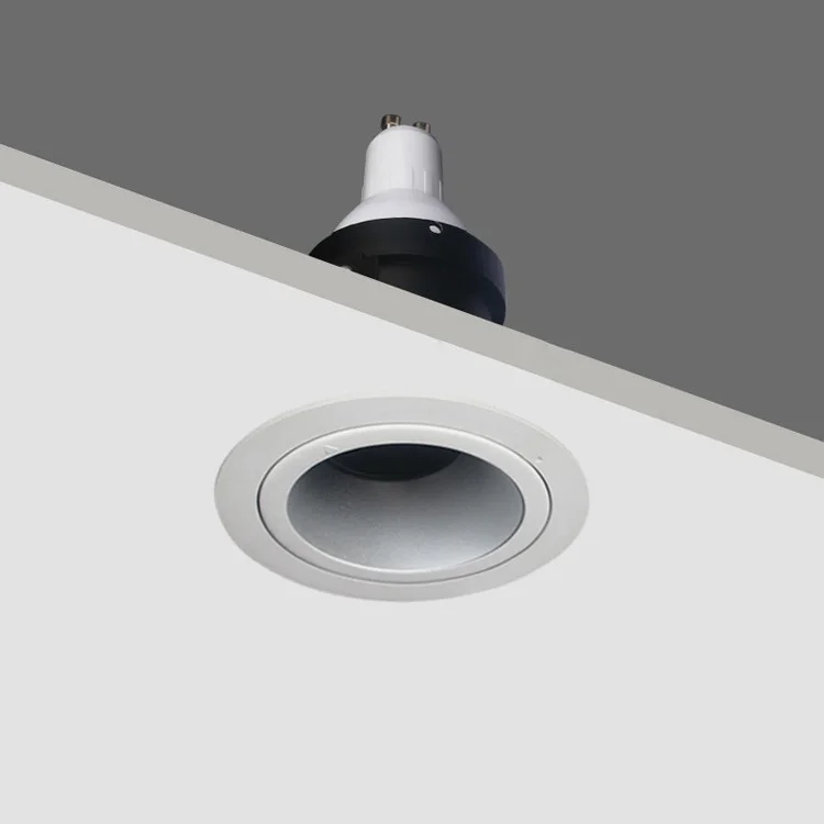 8W-50W ultra anti glare recessed ceiling spotlight COB LED downlight for Hotel, Home, restaurant