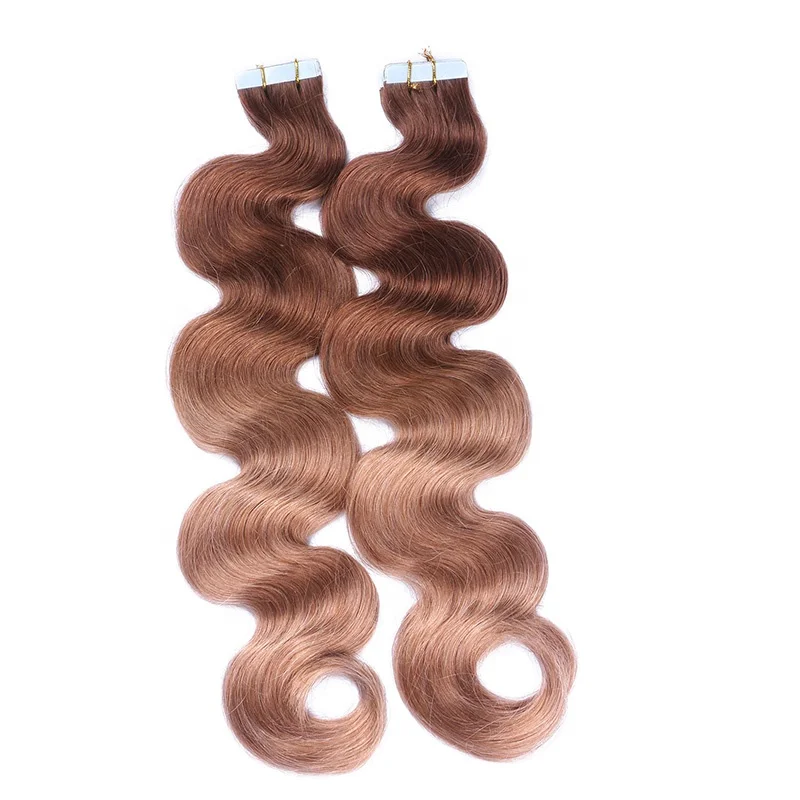 

Wholesale Color Soft 100 Human Hair Cheap Tangle Free Ombre Tape Hair Extensions