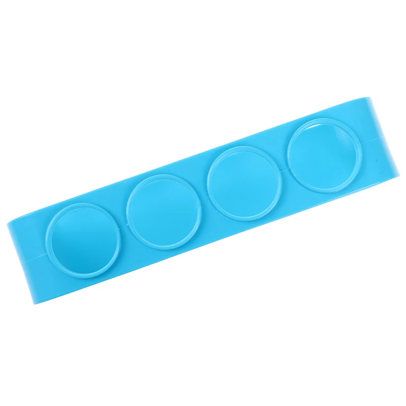 

1pc Plastic Test Tube Rack 4 Holes Holder Support Burette Stand Lab Test Tube Stand Shelf School Supplies