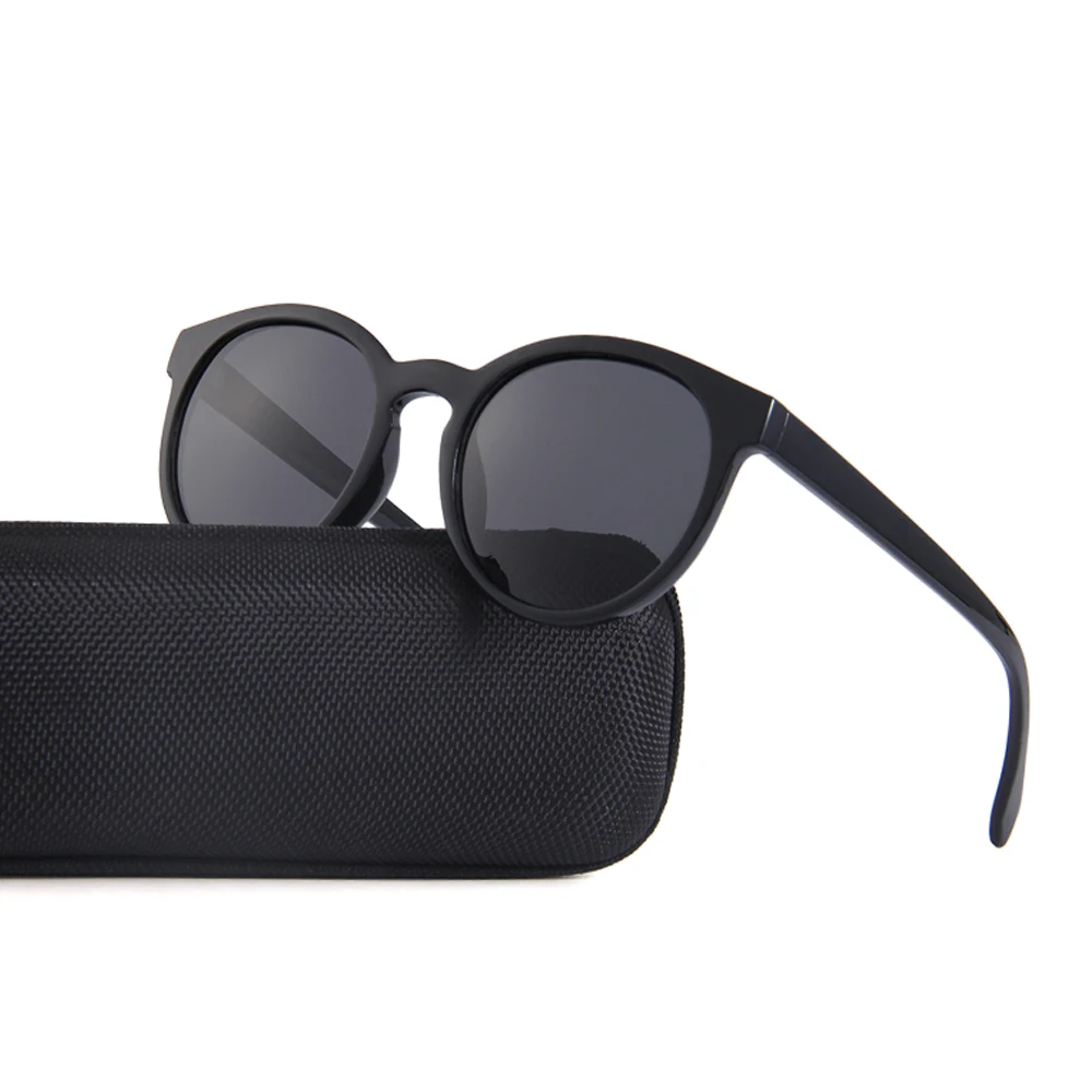 

Wenzhou recycled glasses high end fashion eco friendly round sunglasses for women