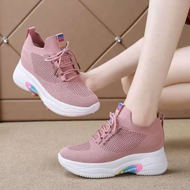 

Hot Sale New Model Platform Women Shoes, White,black,pink