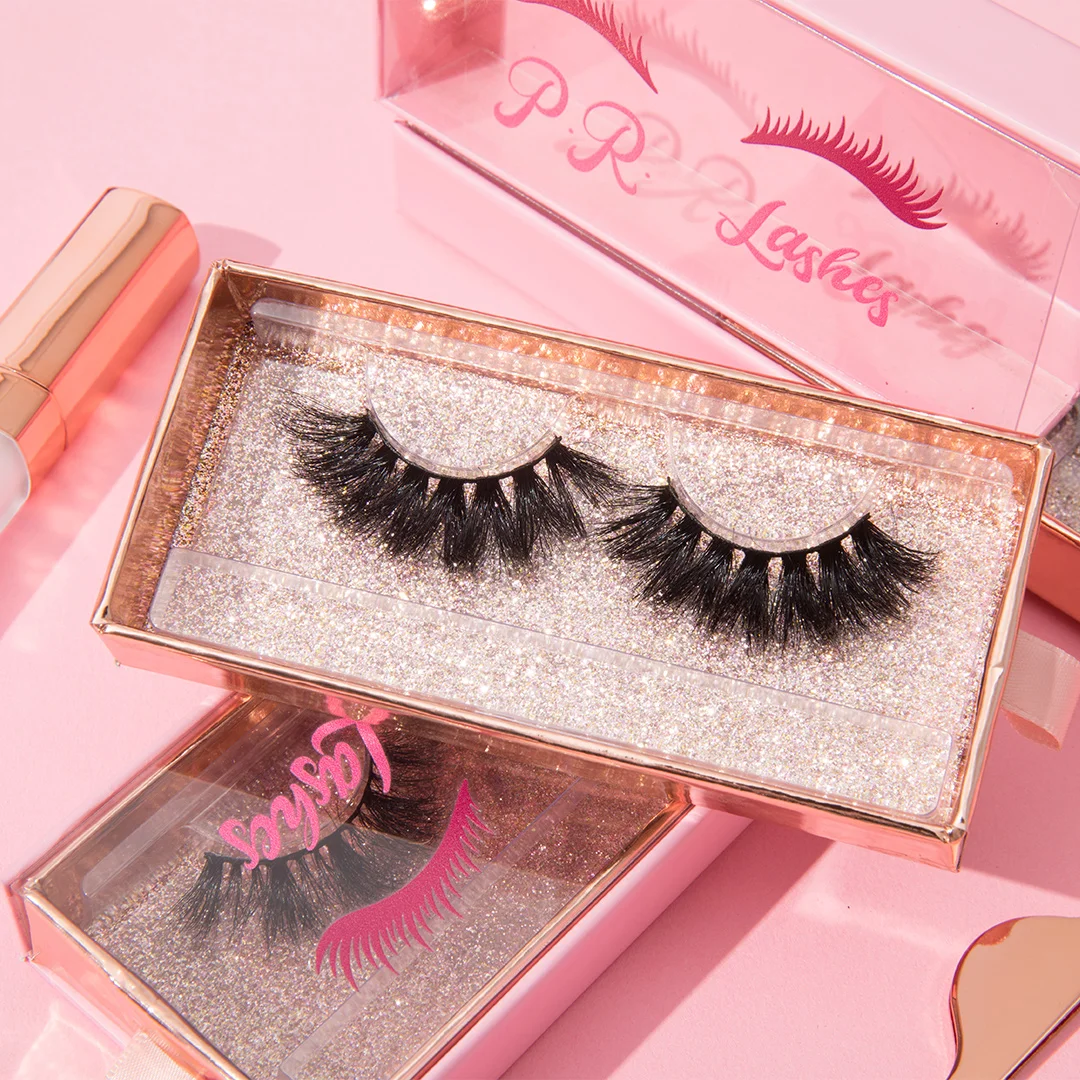 

Fashion wholesale professional beauty fluffy high quality 3d 20mm vegan eyelashes