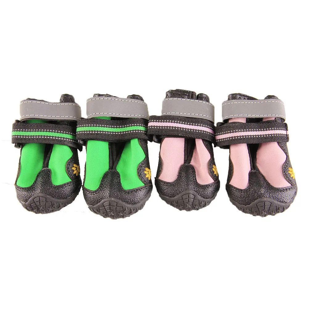 

Wholesale Pet Apparel Dog Waterproof Boots Anti Slip Protect Paw Dog Shoes