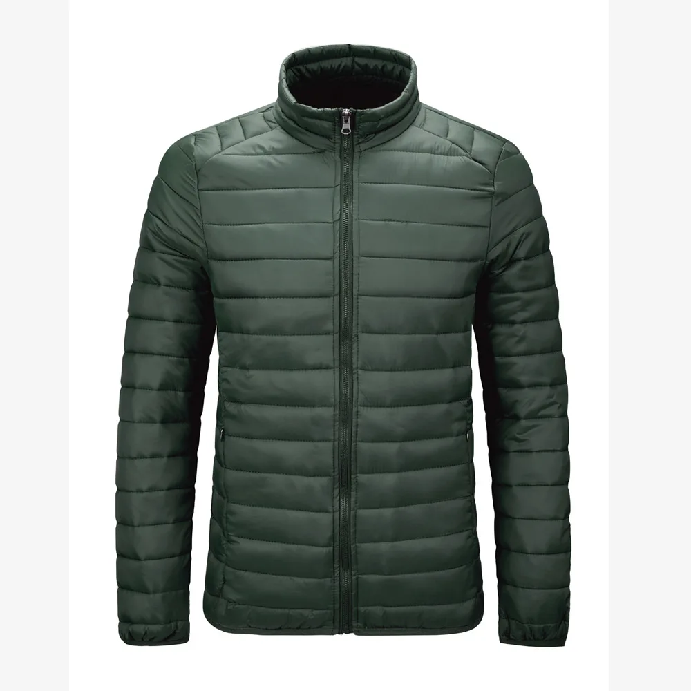 

Windproof 100% Nylon Plus Size Windbreaker Jacket Keep Warm Man Down Jacket