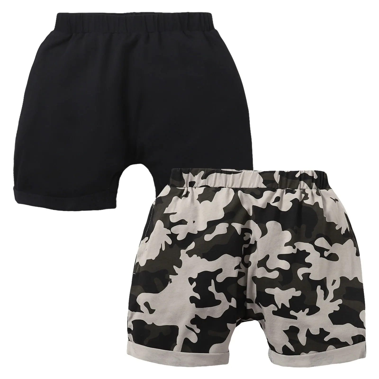 

Wholesale Summer baby pants shorts Cotton Baby Jogger Pants 0-24 month Baby Boy Pants, Black,camouflage