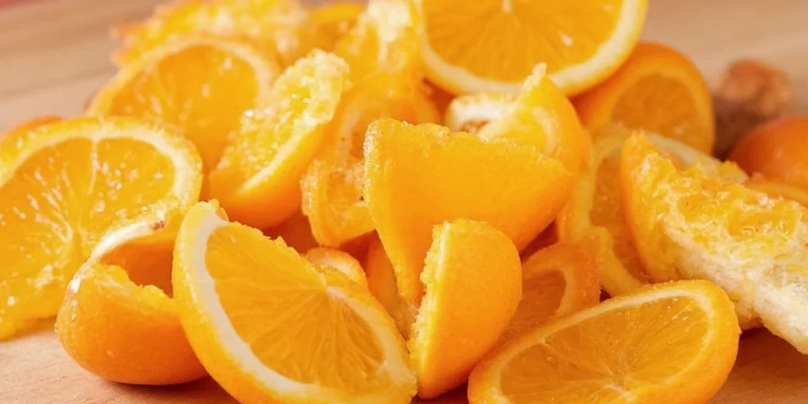 Mug of Warm Orange Peel Tea