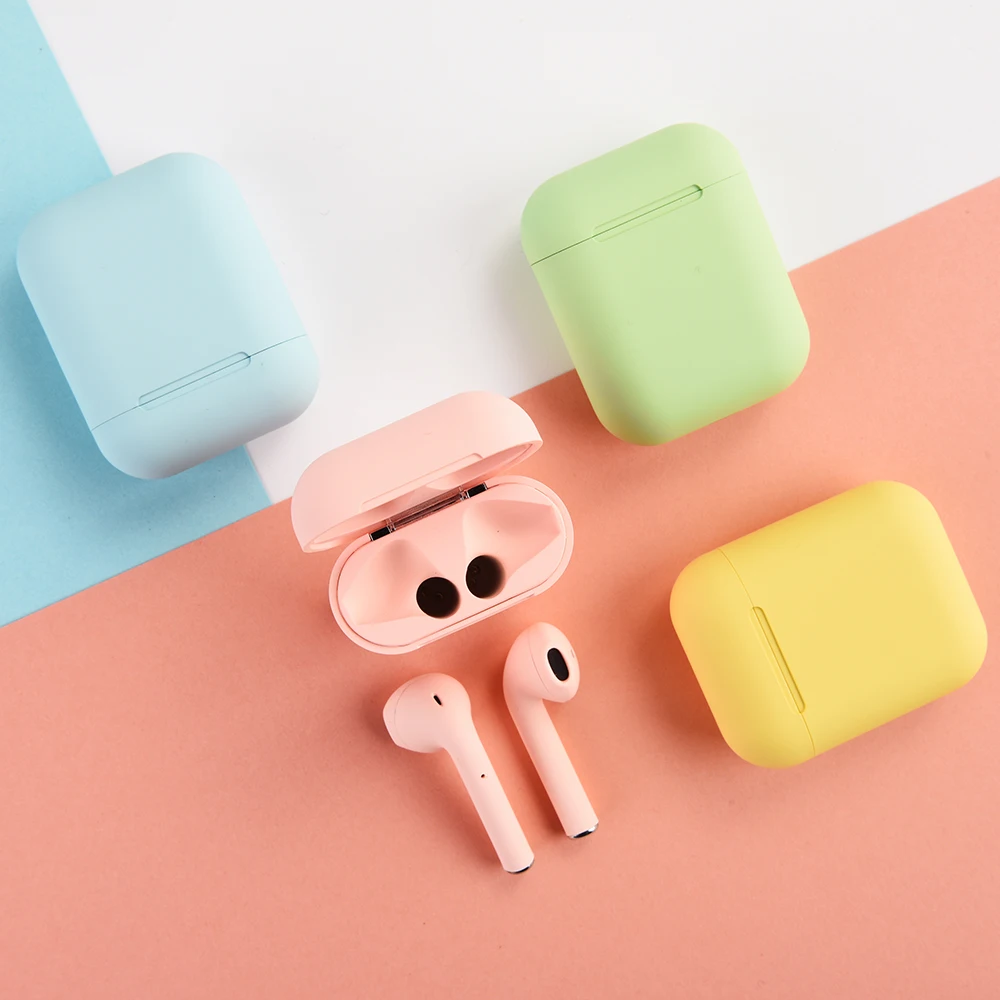 

Inpods 12 Earphone Macaron i12 earphone Wireless earbuds True earphone headphones headsets