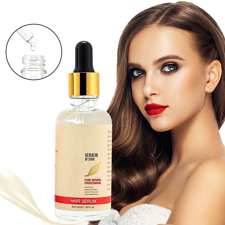 

Private Label Best Hair Serum Perfect Natural Smoothing Vitamins Organic Repair Hair Oils