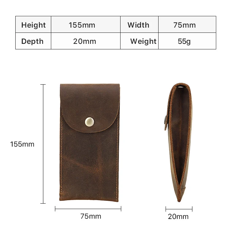 

wholesale price Custom travel leather watches box mens leather watch case for man and display holder, Coffee