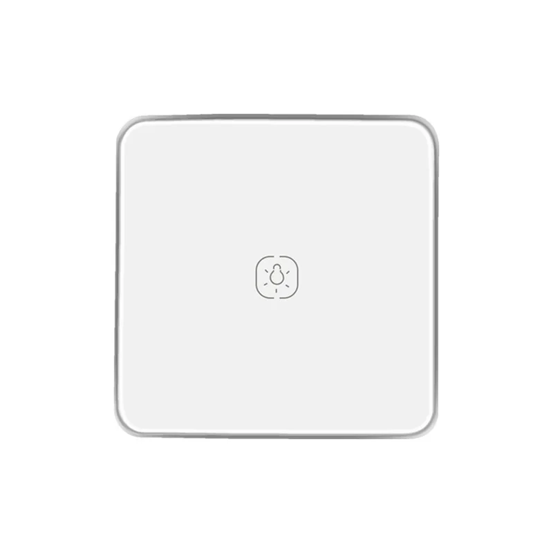 Smart life APP Smart home zigbee single live touch wall switch no neutral switch for Asia Market - ANKUX.COM