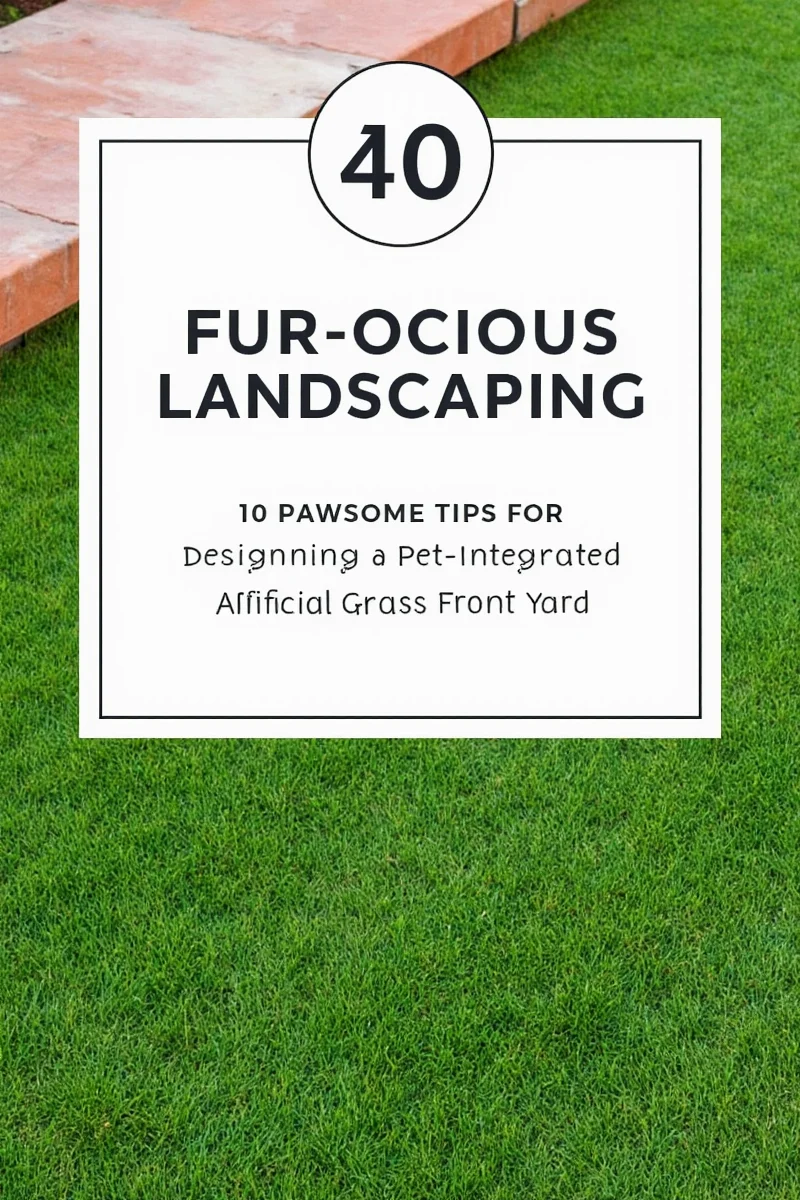 Close-up of Pet Turf Pro showing its dense weave and drainage holes