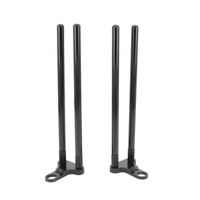 

Aluminum alloy retaining rod windproof clip for Bite Alarms windproof fishing snag bar Carp Fishing Tackle Accessories, Black