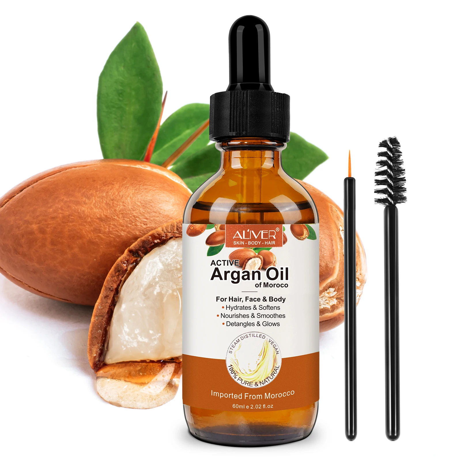 

Oem Private Label Organic Strenthening Repair Hair Treatment Extract Hair Growth Oil Argan Oil
