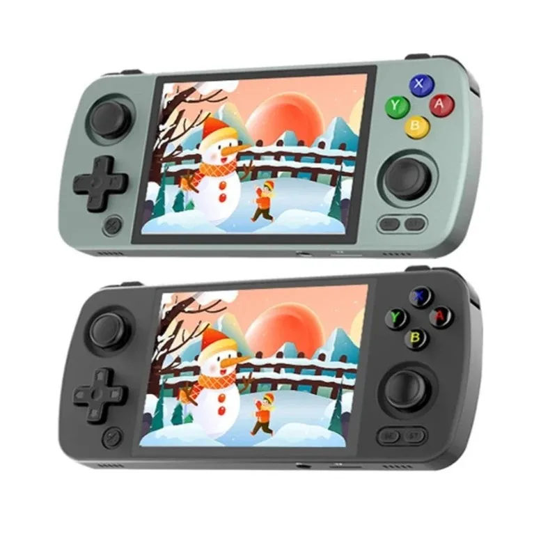 

4 Inch Ips Screen 2023 New Rg405m Supports Ps2 Psp Ngc Wii Retro Handheld Game Console