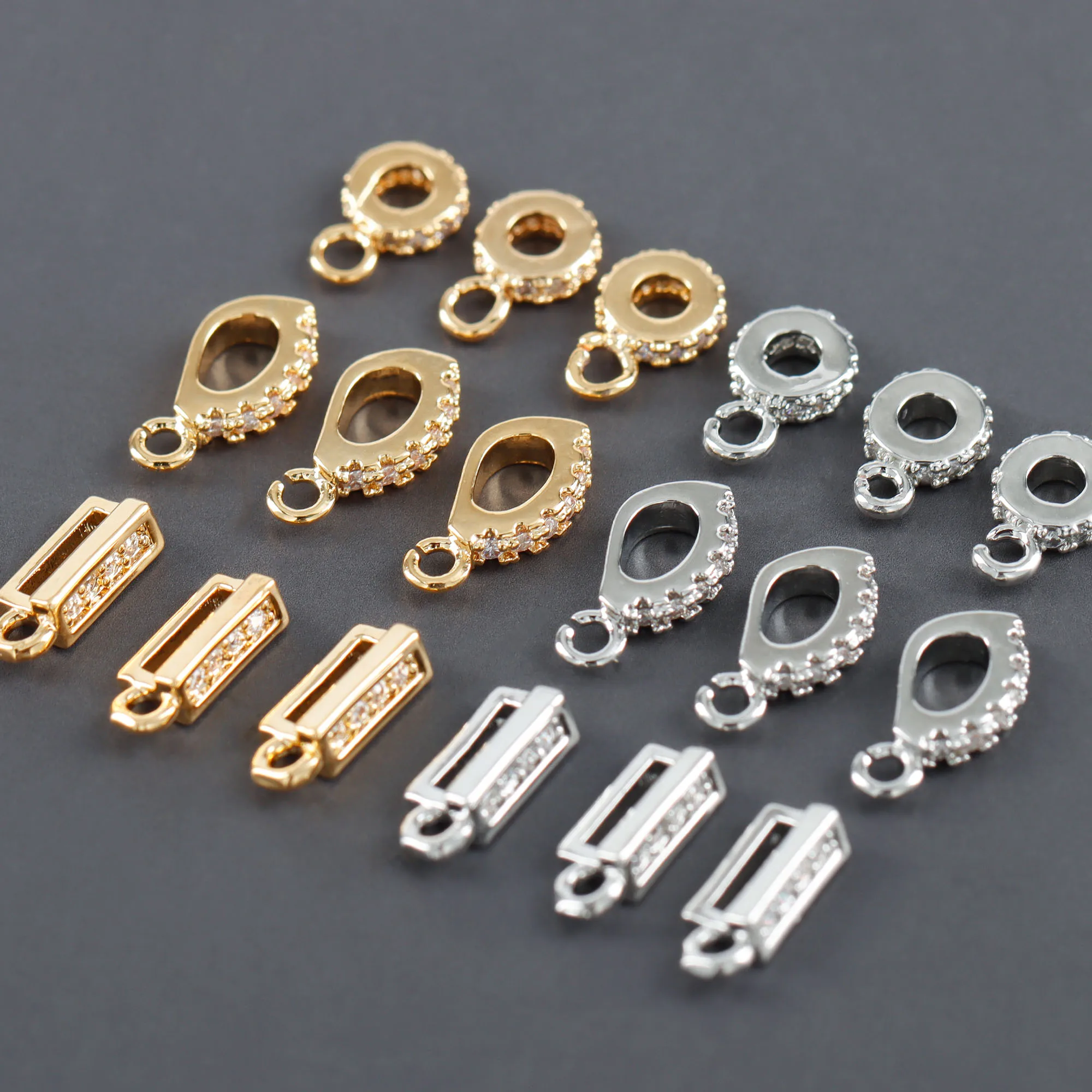 Wholesale Metal Zircon Diy Nec