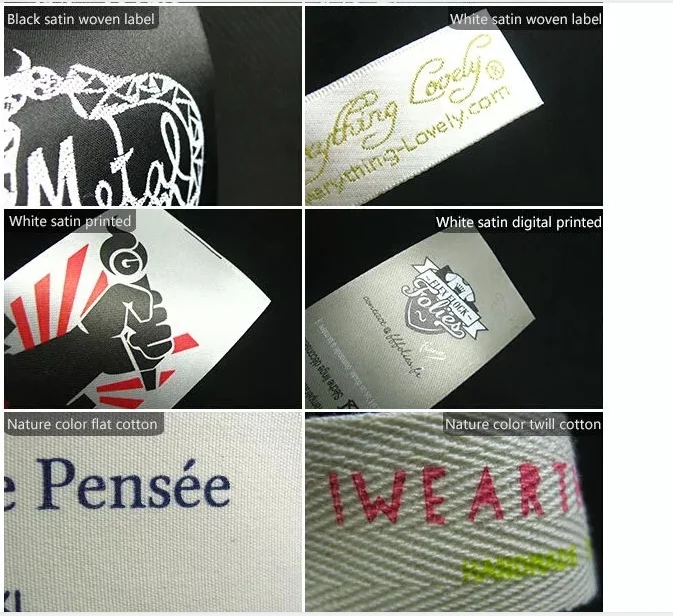 Custom Garment Clothing Woven Label For Clothing Woven Labels Clothing Label