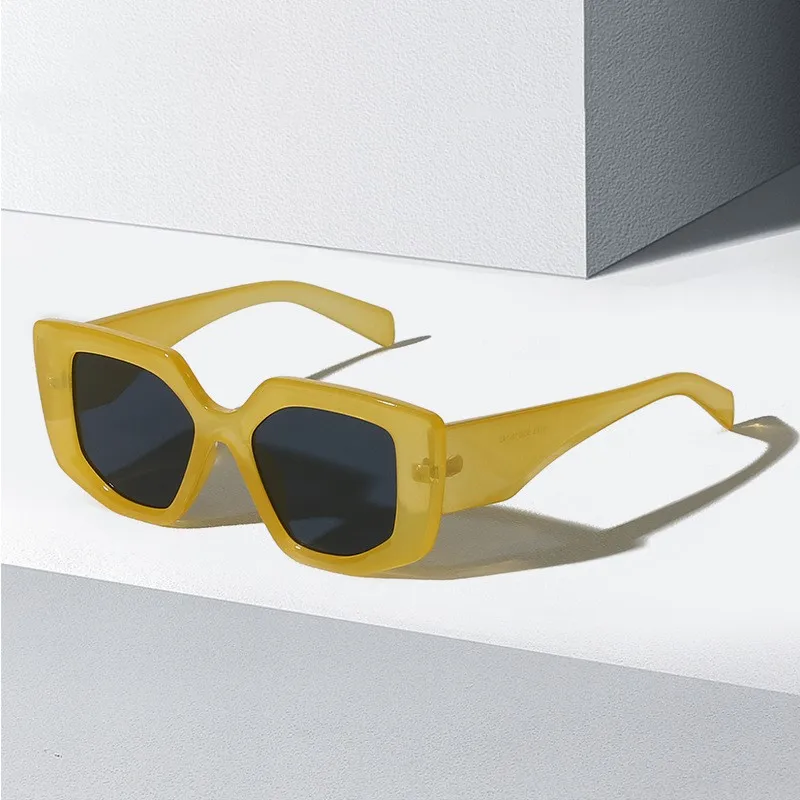 New fashion candy colored sunglasses 9183 European and American fashion simple and versatile Sunglasses women