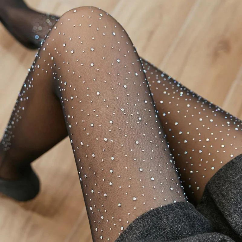 

B14073A cheap wholesale Women Mesh shiny Pantyhose