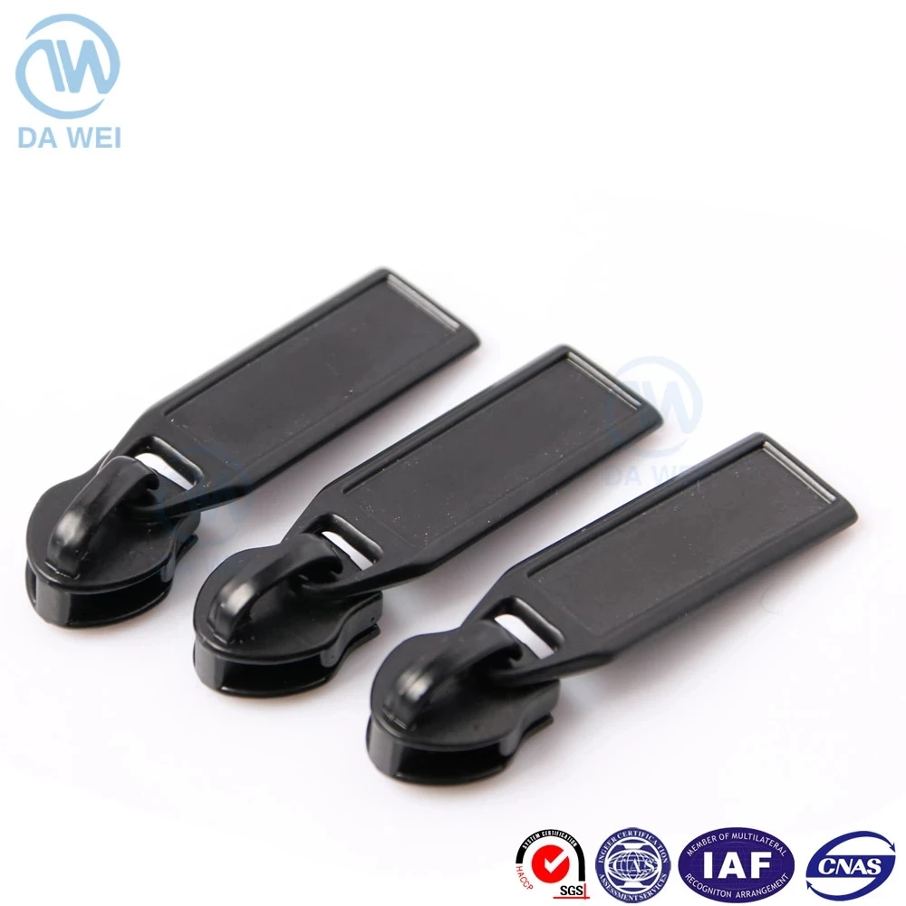 Dawei Brand Jacket Boot Reflective Leather Fabric Zipper Pulls High