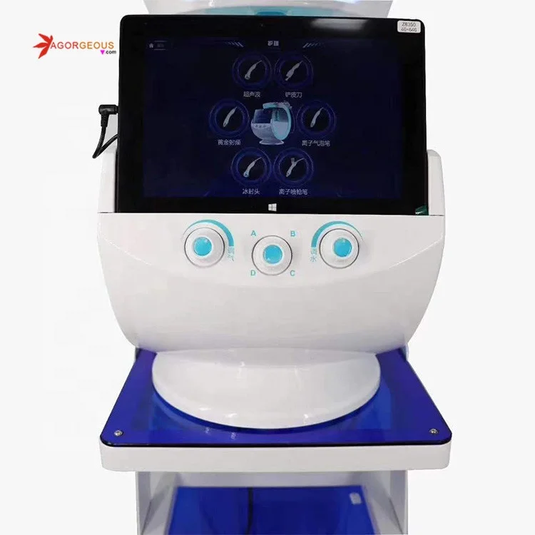 

portable micro diamond dermabrasion cosmetic oxy jet peel pdt system beauty equipment 9 in 1 multifunction facial beauty machine