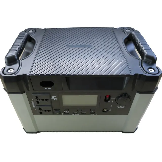 
Home emergency solar energy 12v car charging AC 110V 220V 1000w power bank station portable 