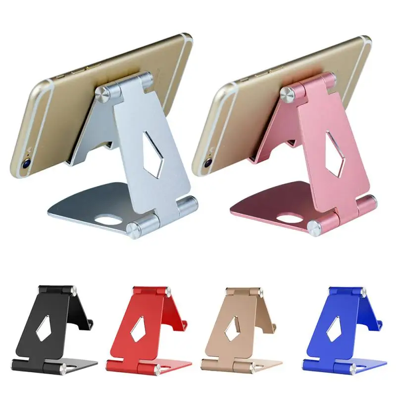 Wholesale Adjustable Portable Desktop Mobile Phone Stand  Metal Phone Tablet Holder