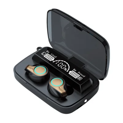 

2020 New M18 TWS Wireless earphone 2000mAh Charging Box Wireless Headphone 9D Stereo Sports Waterproof Earbuds