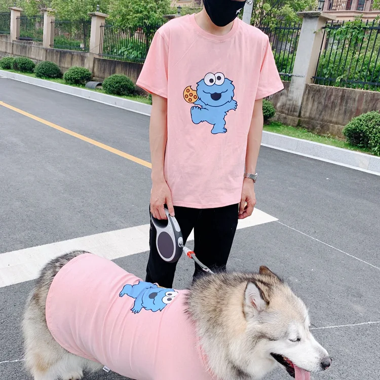 

Wholesale high quality T-shirt dog and owner matching clothes