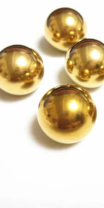 OD 4-10mm Precision Brass Solid Beads Industrial Bearing Ball Copper Sphere 